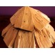 Veilleuse de lutin sur pile bois recyclés