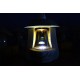 Lanterne LED verre jaune rechargeable sur USB "champignon des lutins"