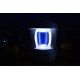 Lanterne LED verre blanc rechargeable sur USB "champignon des lutins"