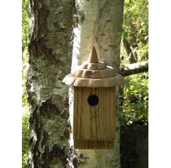 Nichoir à oiseaux -bois recyclé boite à mésanges 32 mm