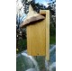 Nichoir en bois recyclés pour oiseaux -accès 28 mm-toit pointu
