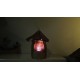Lanterne LED rechargeable sur USB bois recyclés peintures naturelles