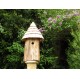 Nichoir pour oiseaux - Maison de lutins EN Frêne DURCI-accès 32 MM
