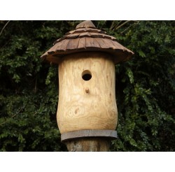 Nichoir pour oiseaux en bois - Maison de lutins