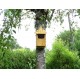 Nichoir à oiseaux - boite à oiseaux- accès 32 mm bois recyclés